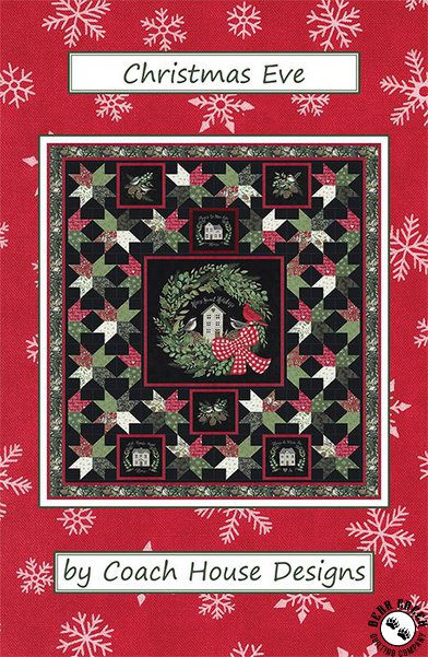 Moda Christmas Eve Sprigs Dove Fabric