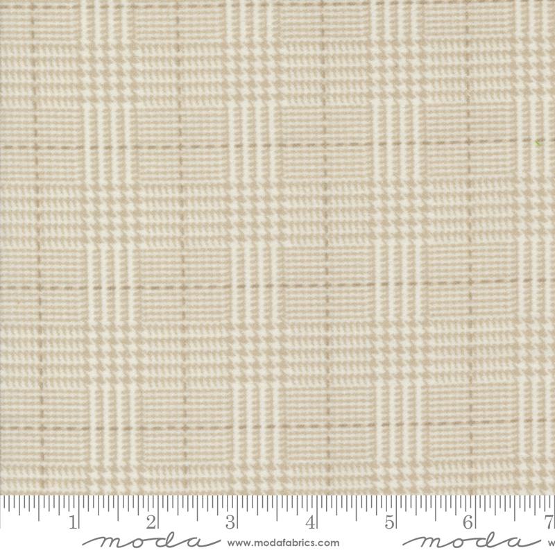 Natural Farmhouse Flannel III 108" fabric by Moda,  108018 11F