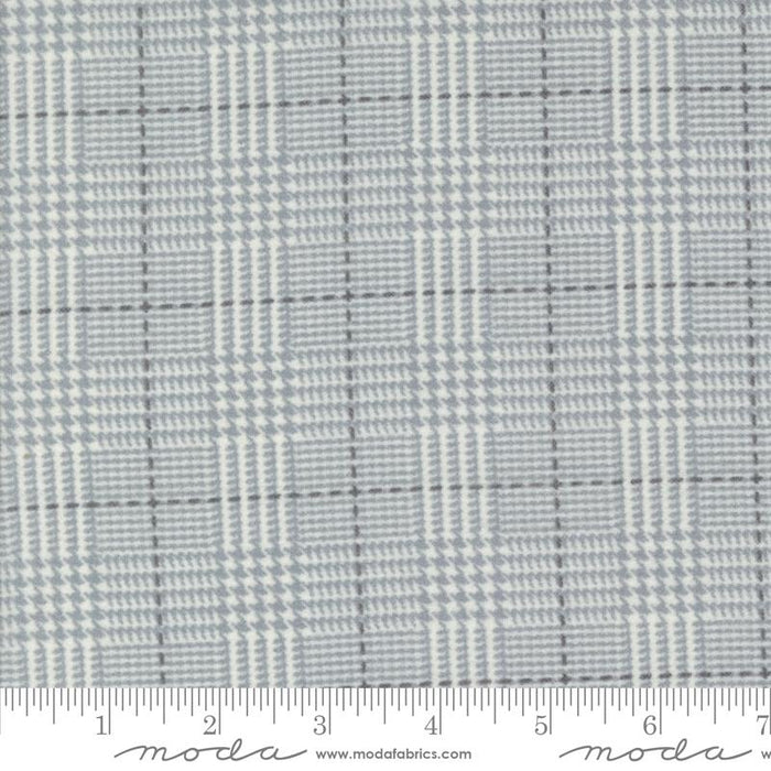 Grey Farmhouse Flannel III 108" fabric by Moda, 108018 14F