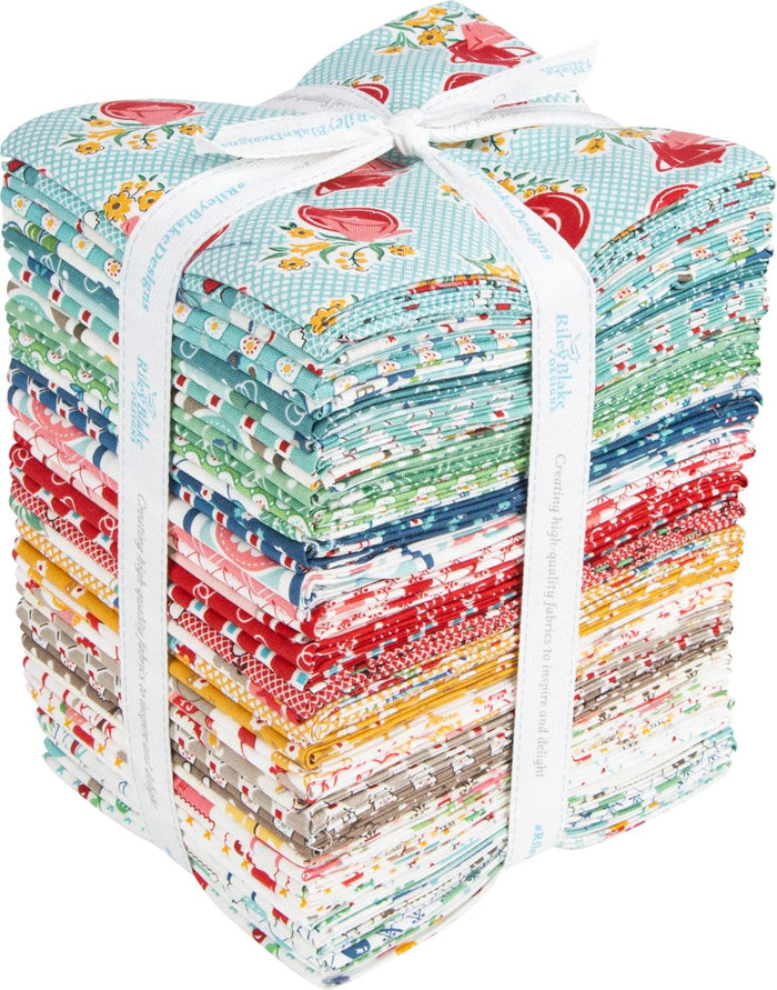 Cookbook Fat Quarter Bundle by Riley Blake, FQ-11750-42 by Lori Holt of Bee in my Bonnet