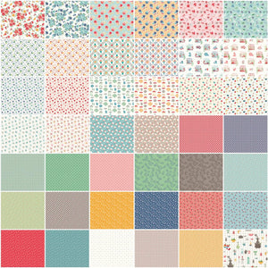 Cookbook Fat Quarter Bundle by Riley Blake, FQ-11750-42 by Lori Holt of Bee in my Bonnet