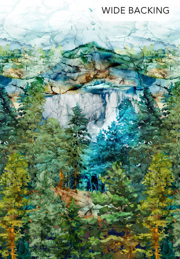 Cedarcrest Falls 108" fabric by Northcott, B26906-66