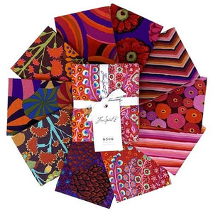 Kaffe Fassett Half-Yard Bundle (10 pcs), FB2HYGP.EARLY85 Crimson by Free Spirit