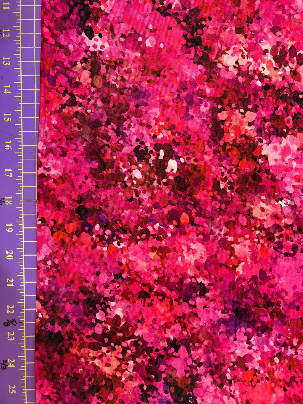 Raspberry Origins 108" fabric by Dan Morris for Quilting Treasures, 27951-PM