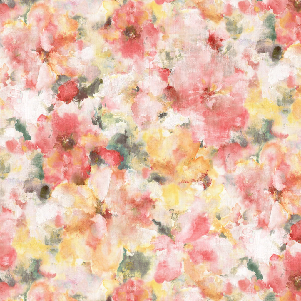 Coral Watercolors 108" fabric by Michael Miller, WBX9414-cora