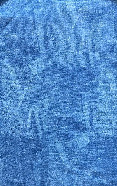 Grunge Denim Color 44" fabric by Northcott, 24330-44, Singin the Blues