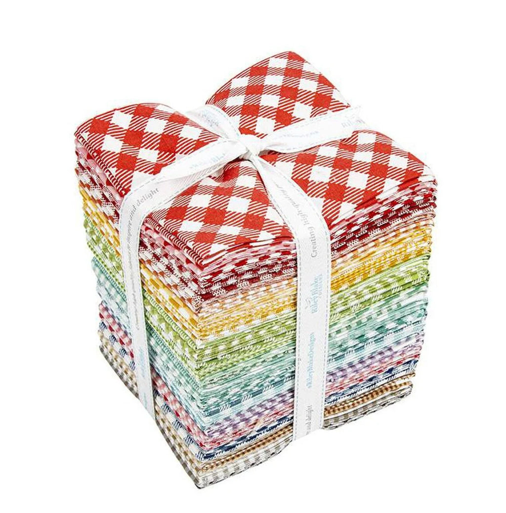 Lori Holt Bee Gingham Fat Quarter Bundle, 36 pcs, Riley Blake,  FQ-12550-36