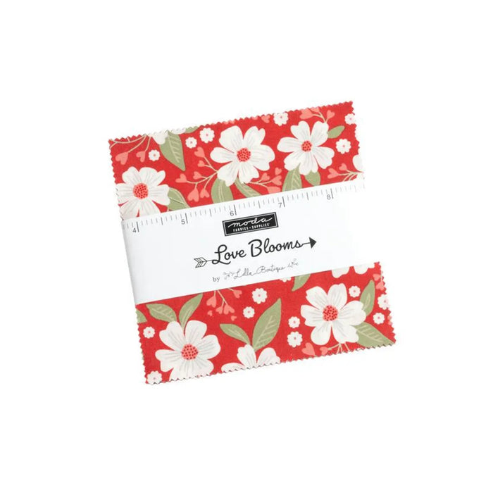 Love Bloom Charm Pack (5" squares) by Moda, 5220PP, Love Blooms